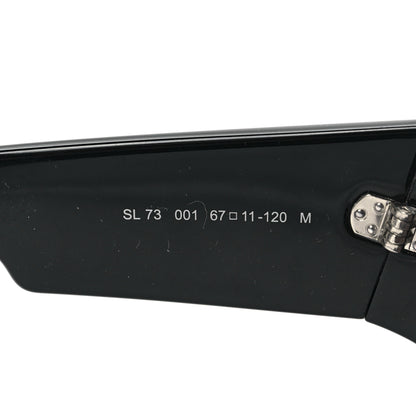 Saint Laurent Acetate SL 73 Cat Eye Sunglasses Black 7 of 7