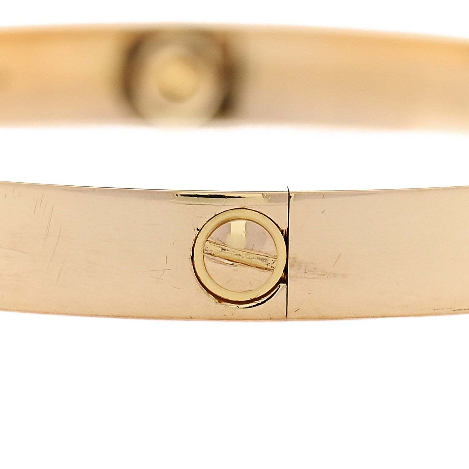 Cartier 18k Yellow Gold Love Bracelet 18 7 of 9
