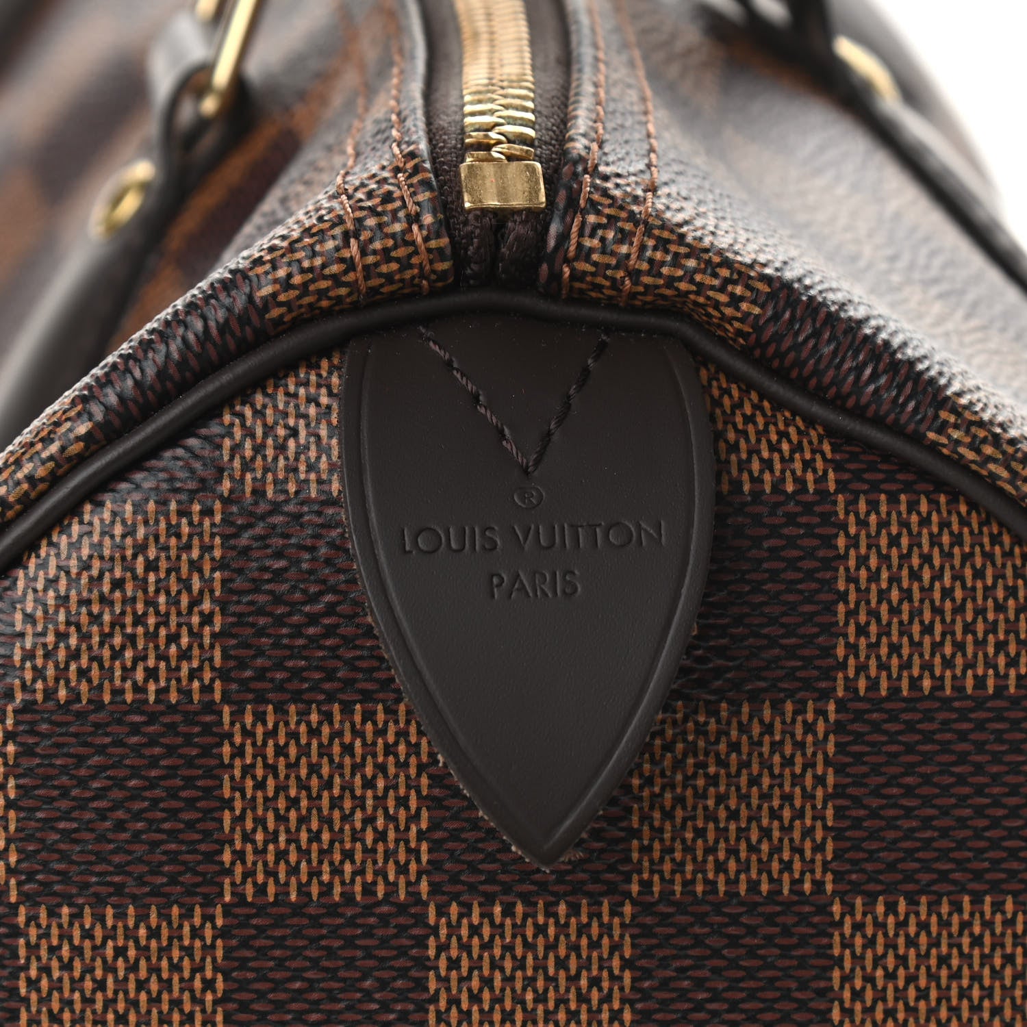 Louis Vuitton Damier Ebene Speedy 30 7 of 9