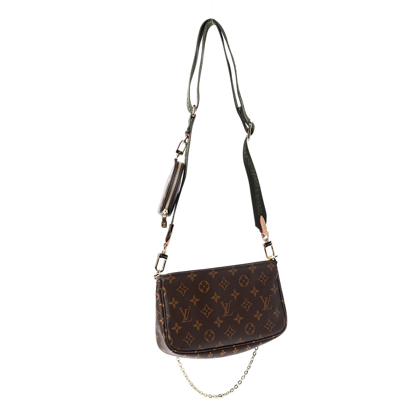 Monogram Multi Pochette Accessories Kaki