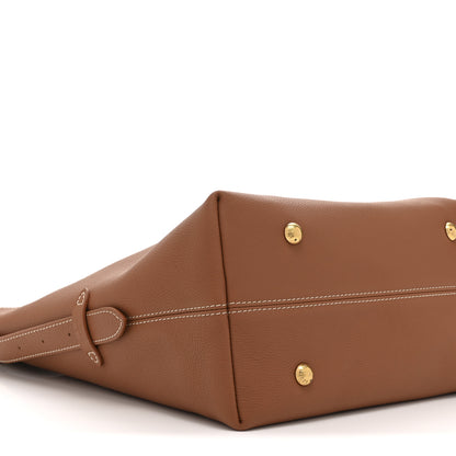 Louis Vuitton Grained Calfskin Low Key Hobo MM Cognac 8 of 10