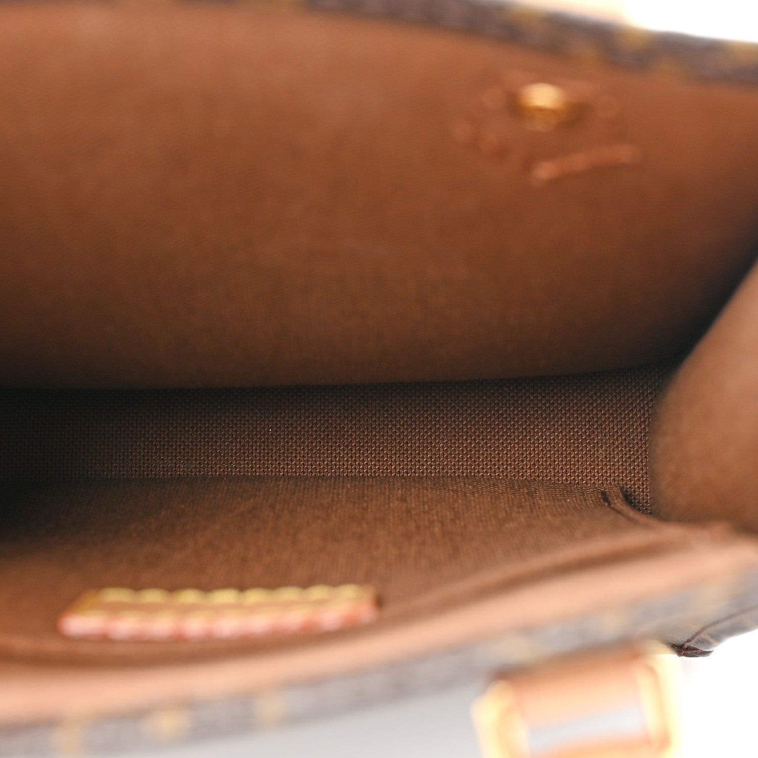 Louis Vuitton LOUIS VUITTON Monogram Petit Sac Plat 5 of 9
