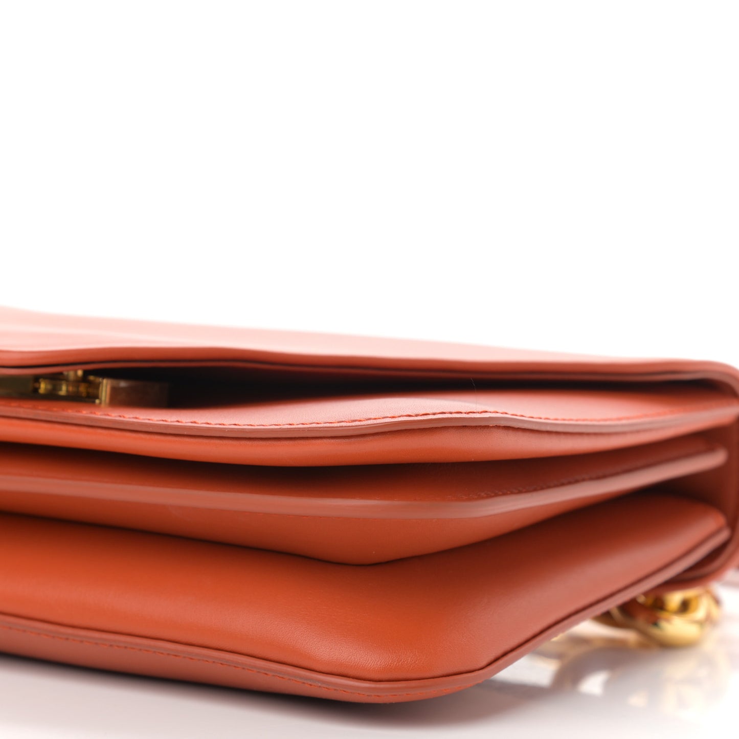 Calfskin Mount Envelope Bag Maple