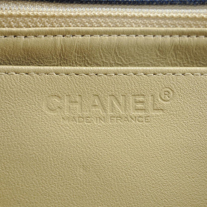 Chanel Denim Quilted Mademoiselle Top Handle Bag 7 of 8