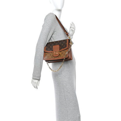 Louis Vuitton Reverse Monogram Dauphine MM 2 of 11
