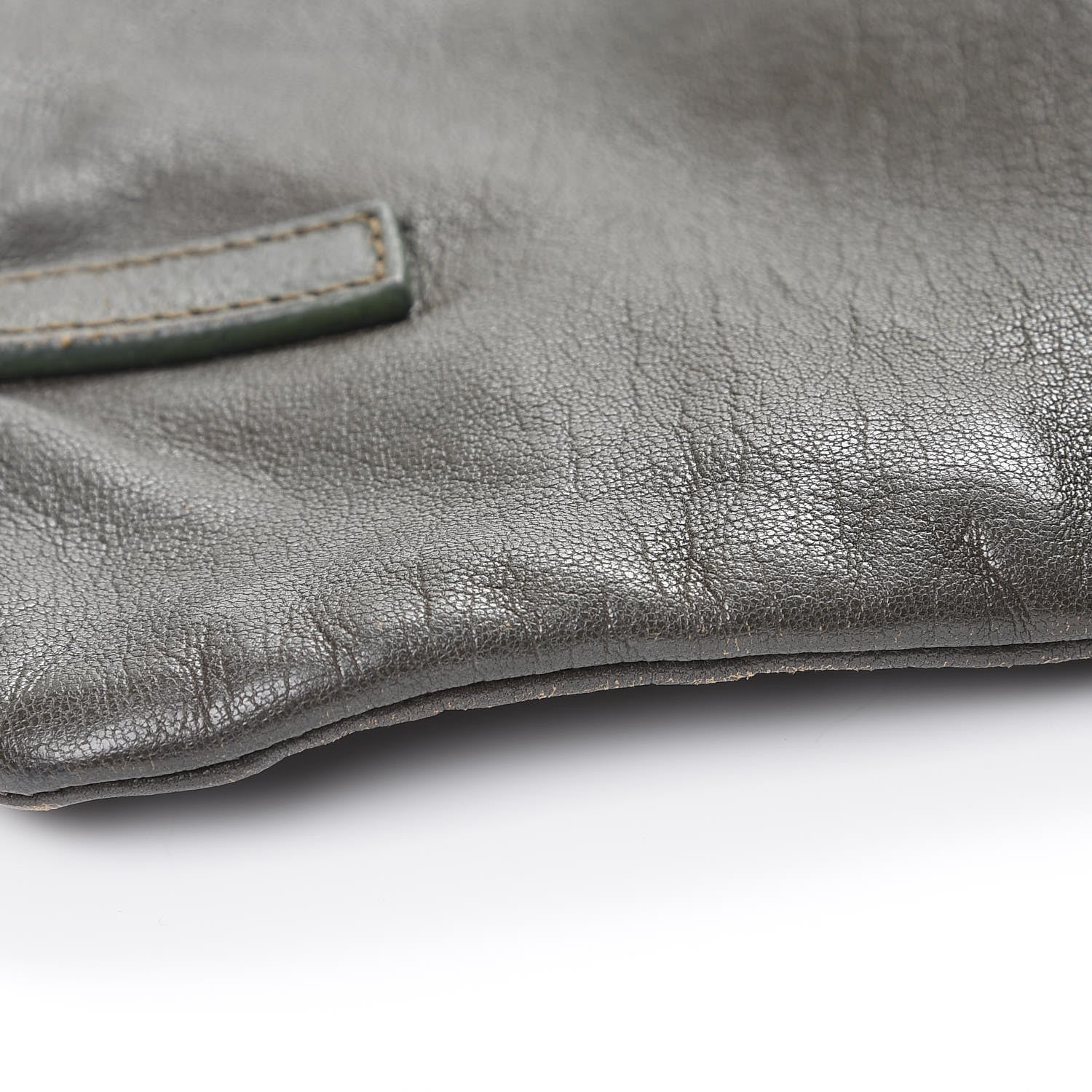 Jimmy Choo Goatskin Small Becka Biker Crossbody Bag Green 15 of 24