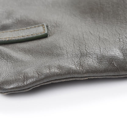 Jimmy Choo Goatskin Small Becka Biker Crossbody Bag Green 15 of 24