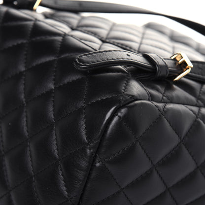 Chanel Lambskin Quilted Small Urban Spirit Backpack Black 12 of 12