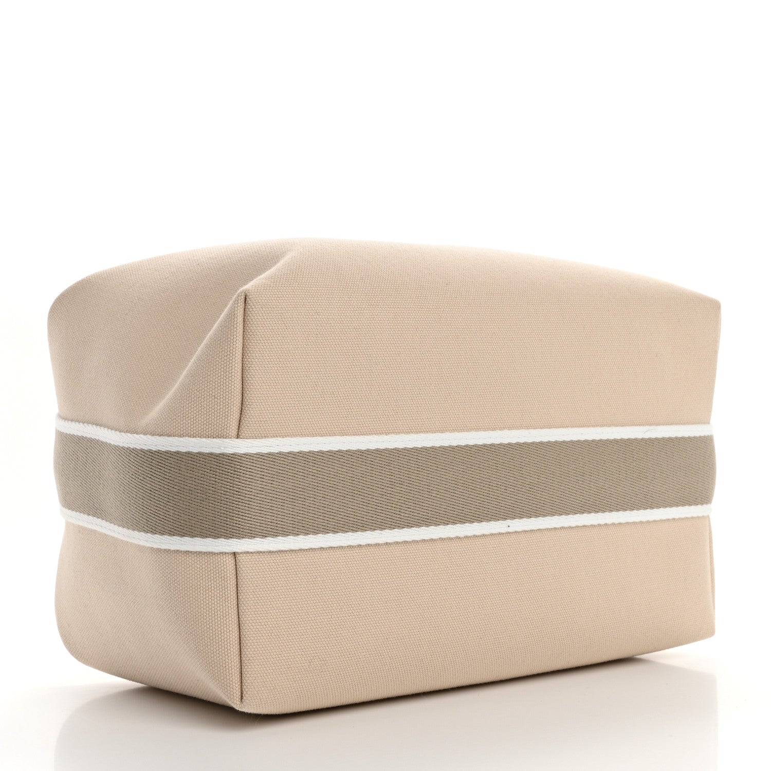 Hermes Canvas Large Bride-A-Brac Pouch Natural 4 of 6