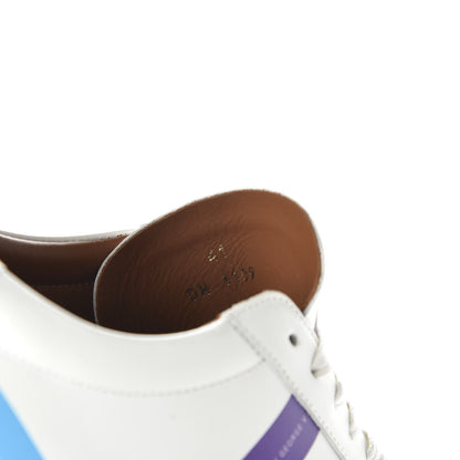 Givenchy Calfskin Logo Tape Womens Urban Street Sneakers 41 White 9 of 10