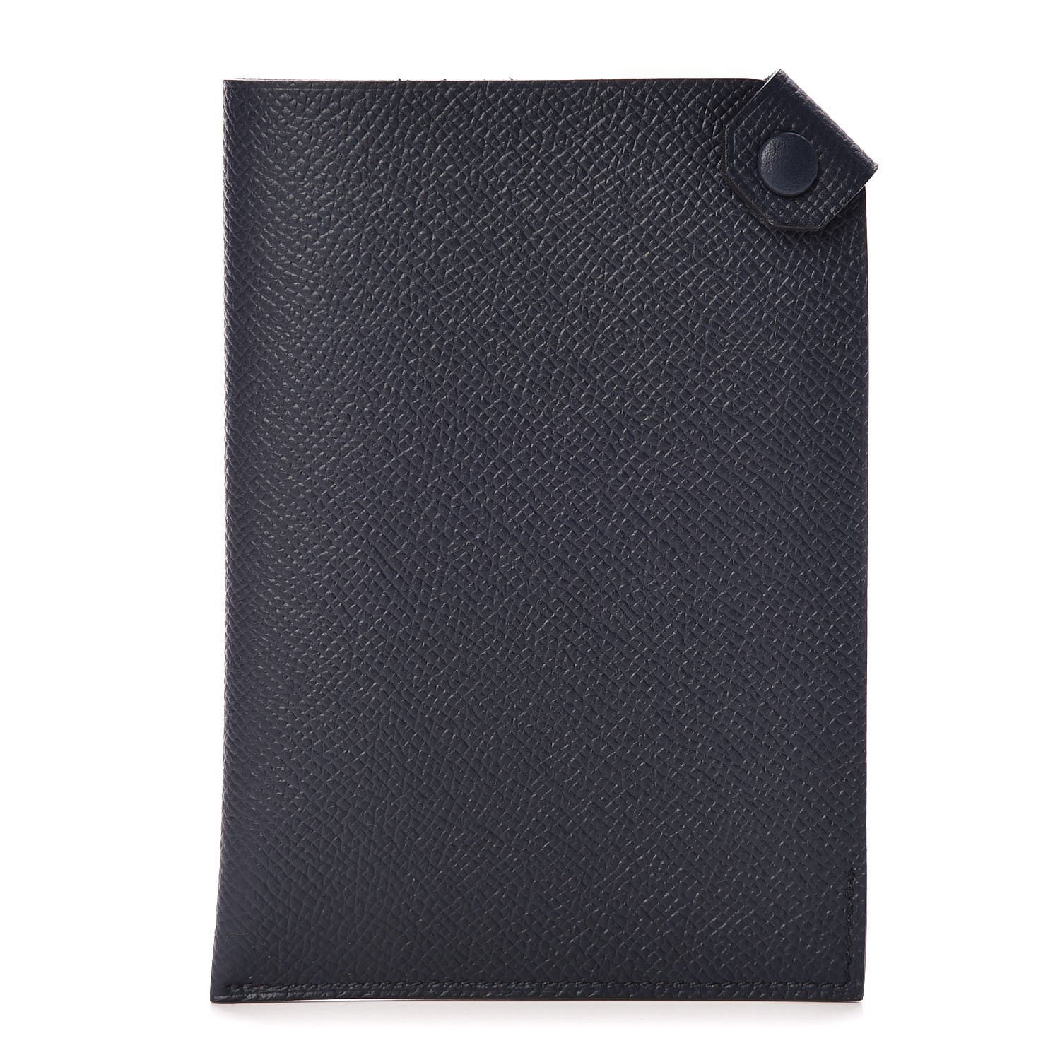 Hermes Epsom Tarmac PM Passport Holder Bleu Indigo 2 of 14