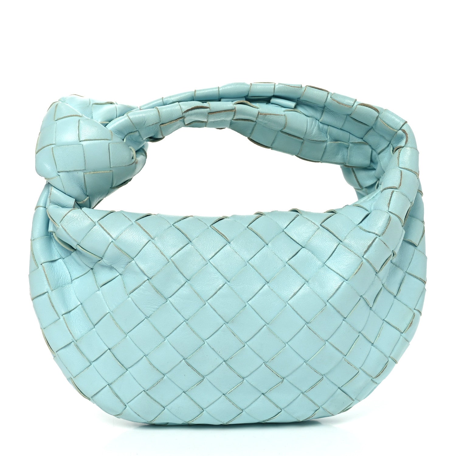 Bottega Veneta Nappa Intrecciato Mini Jodie Pale Blue 1 of 11