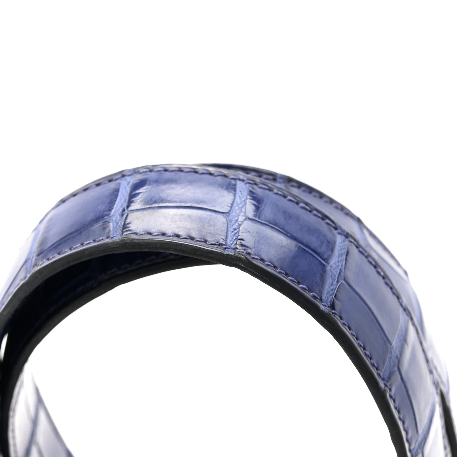 Hermes Taurillon Clemence Matte Alligator Picotin Lock Touch 22 MM Bleu Electrique 12 of 12