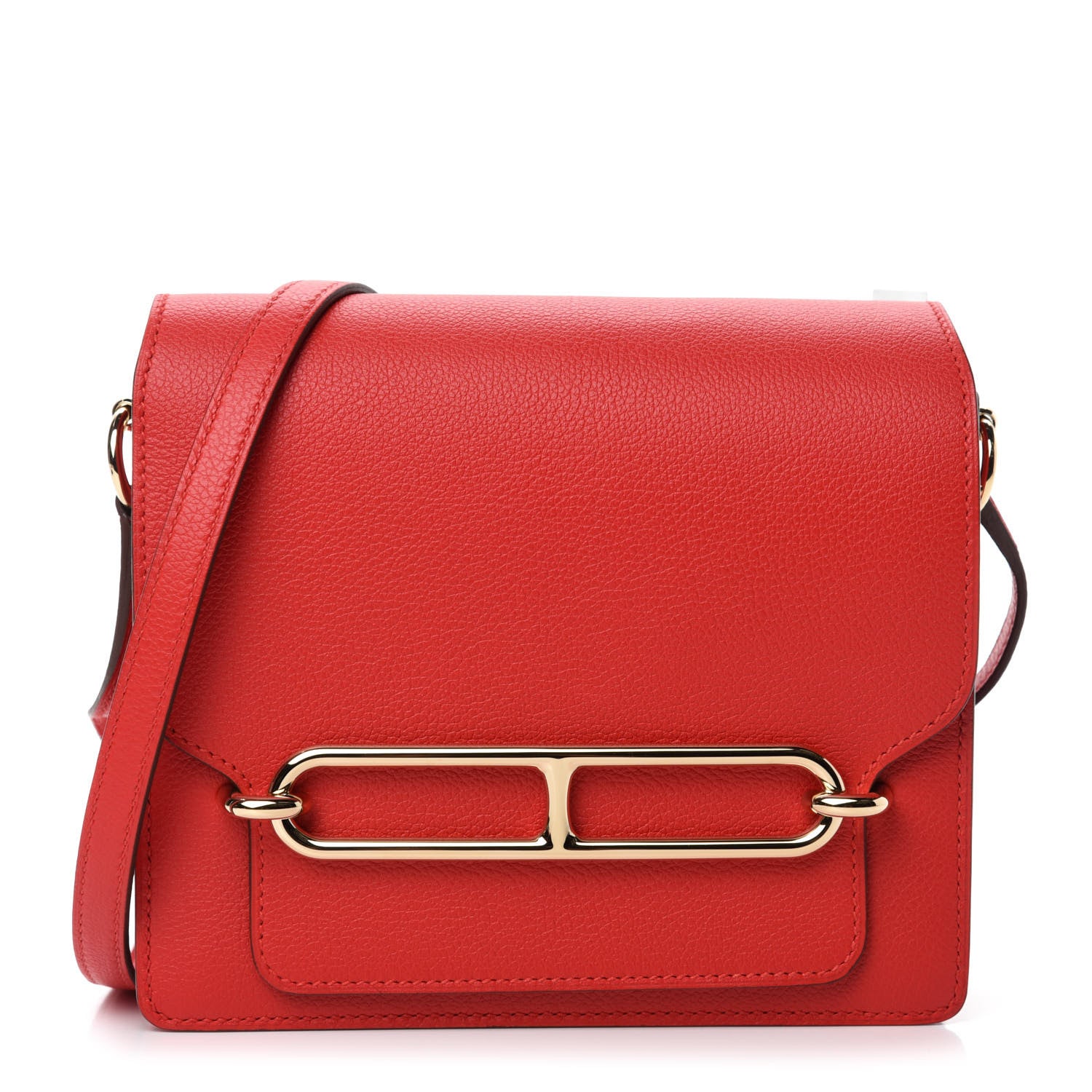 Hermes Evercolor Mini Sac Roulis Rouge De Coeur 1 of 11