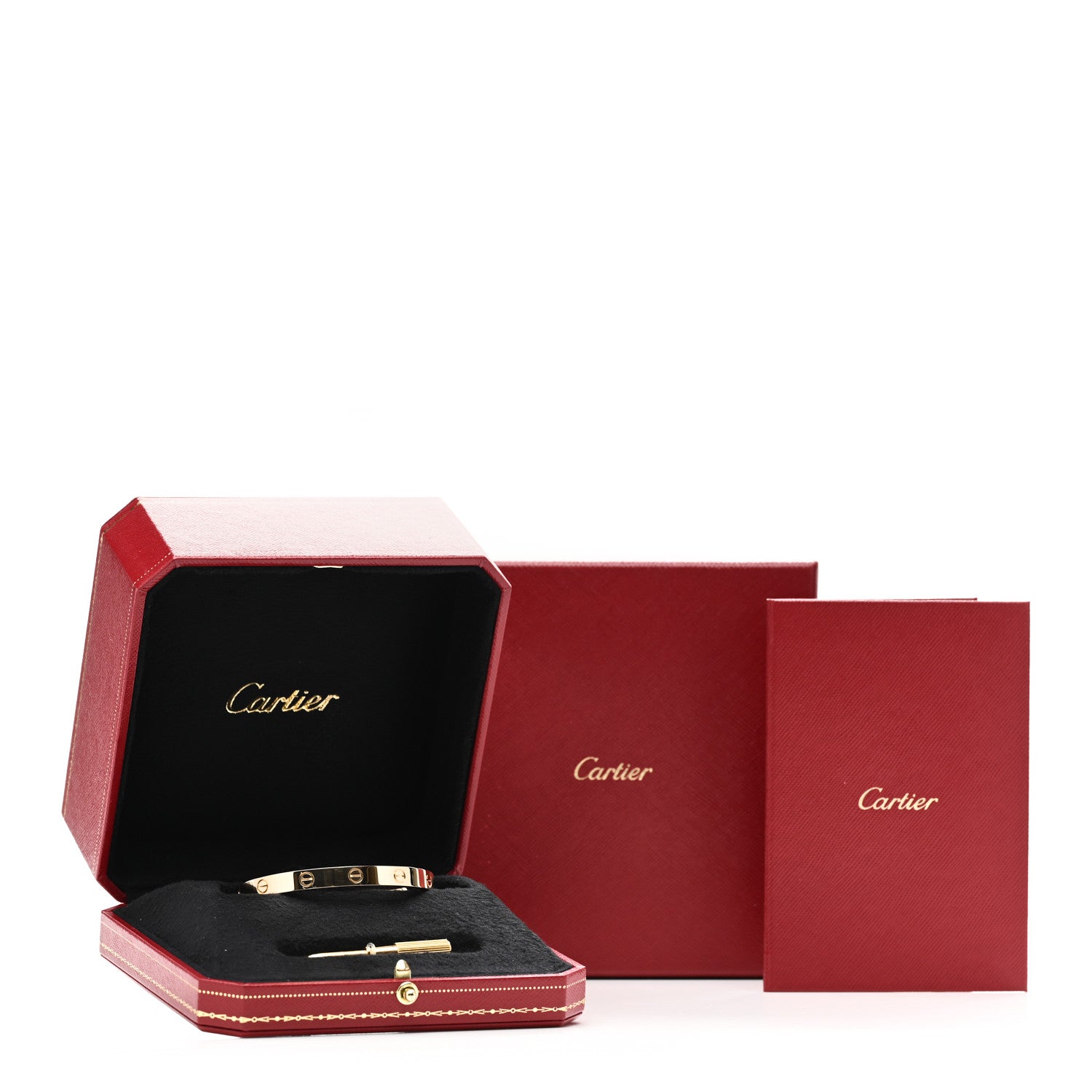 Cartier 18K Yellow Gold LOVE Bracelet 17 5 of 5