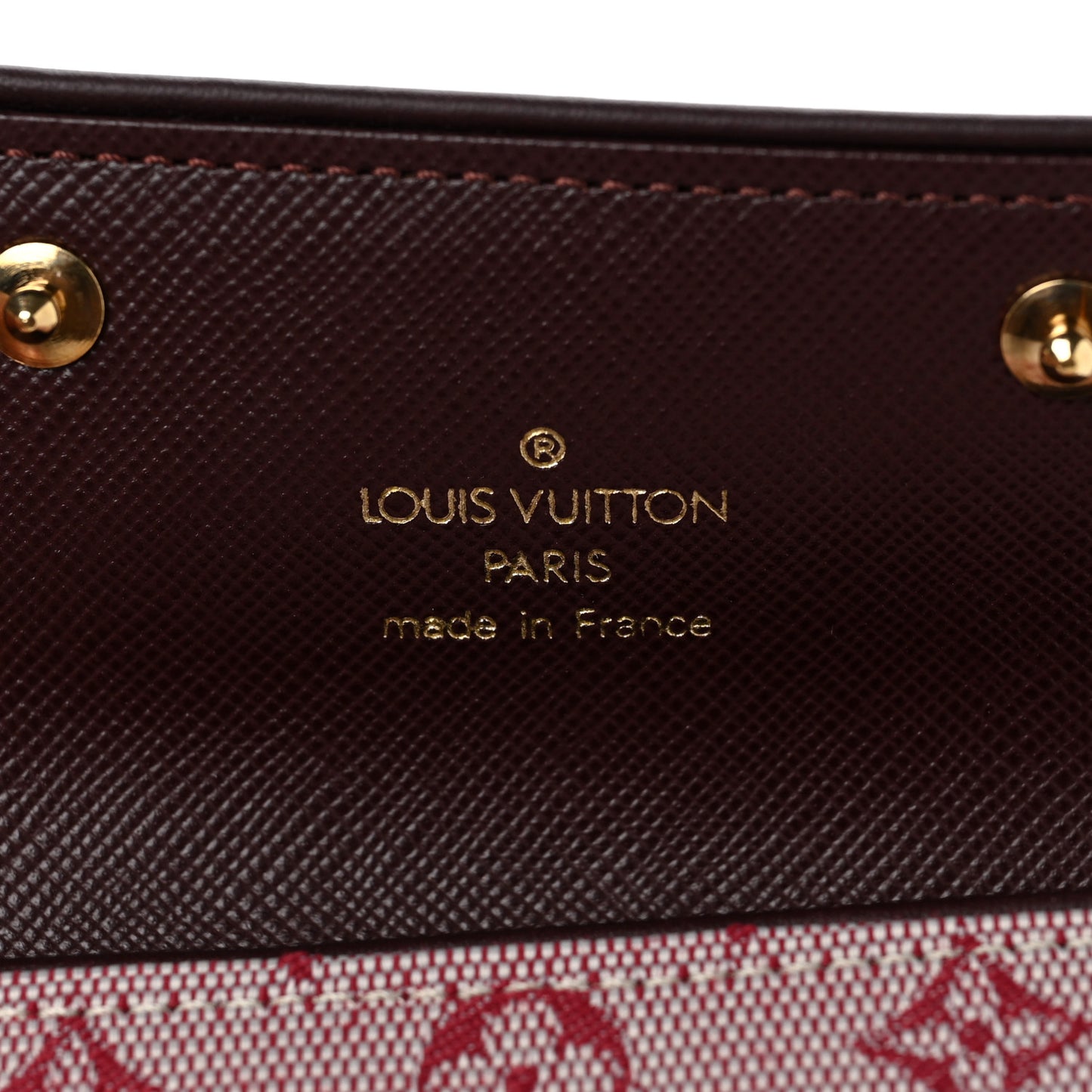 Monogram 4 Key Multicles Holder Cherry