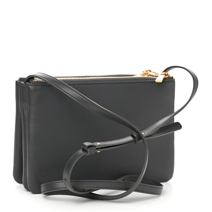 Celine Lambskin Small Trio Crossbody Bag Medium Grey 3 of 11