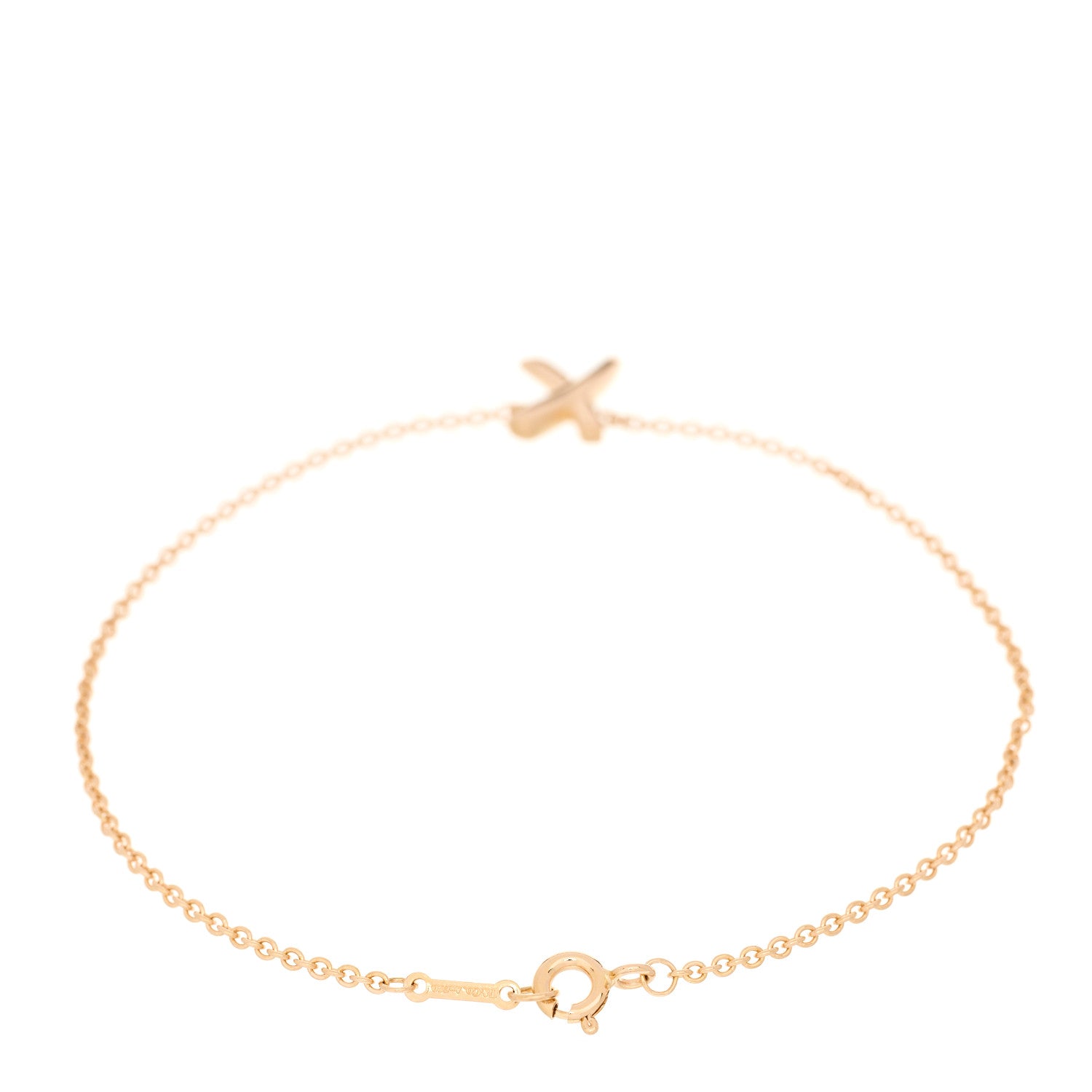 Tiffany 18K Rose Gold Paloma Picasso Graffiti X Bracelet 2 of 3