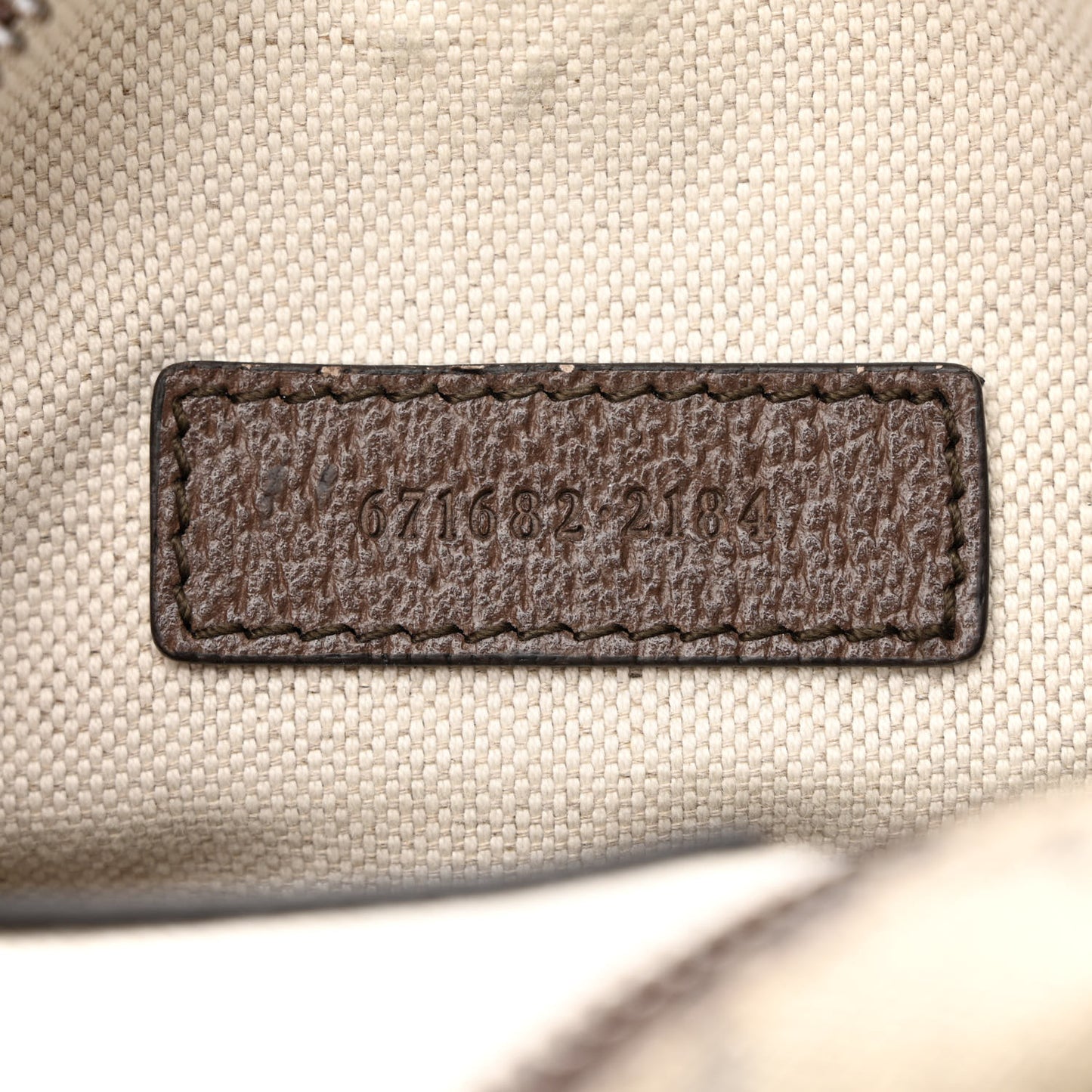GG Supreme Monogram Web Mini Ophidia Double Zip Messenger Bag Beige New Acero