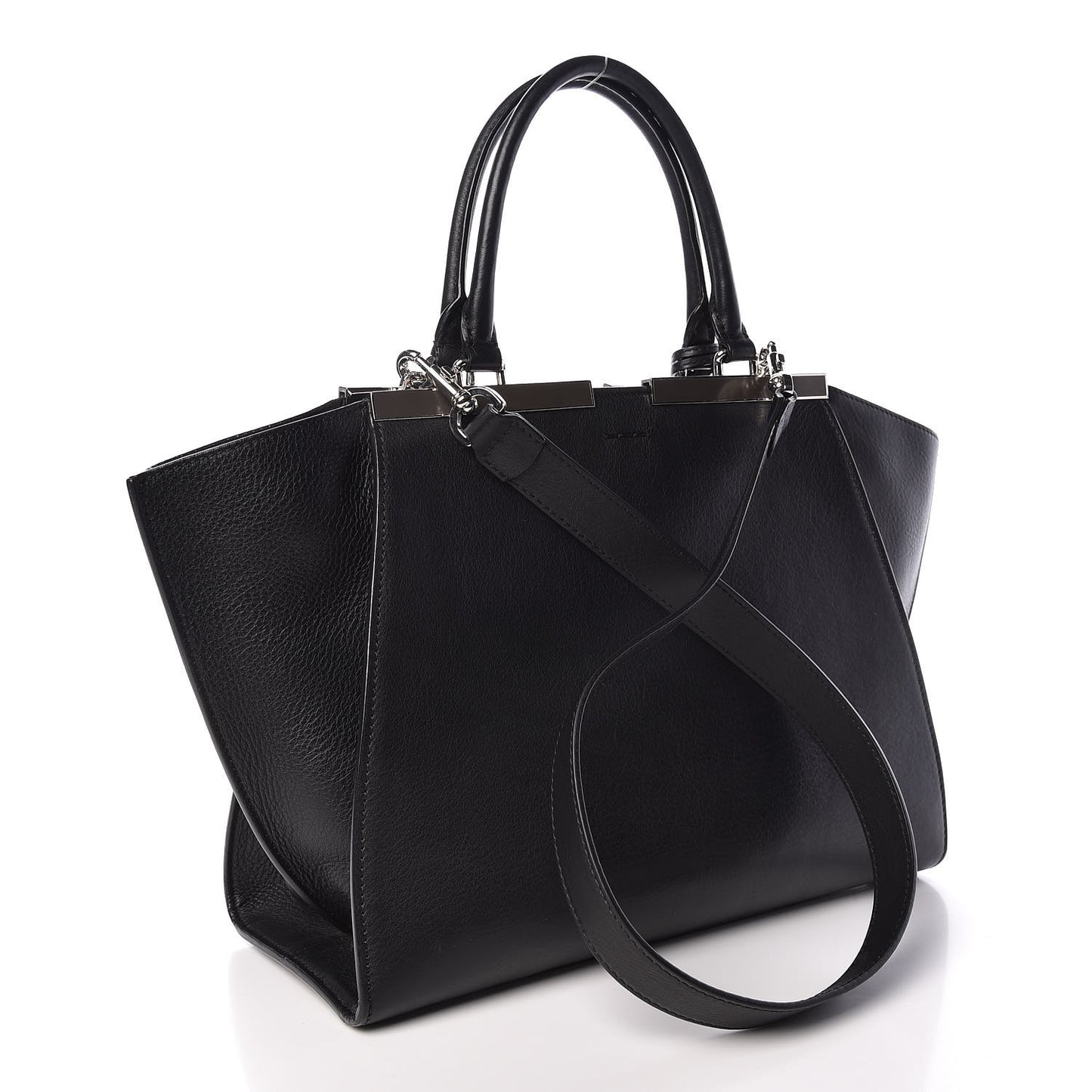 Vitello Dolce Petite 3jours Tote Black