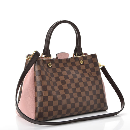 Louis Vuitton Damier Ebene Cuir Taurillon Brittany Magnolia 4 of 9