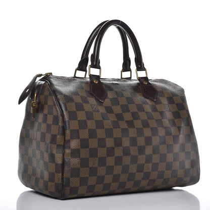 Louis Vuitton Damier Ebene Speedy 30 3 of 24