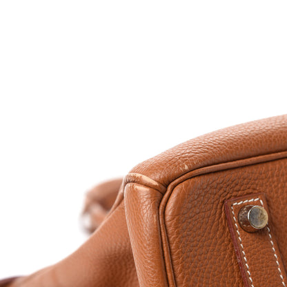 Hermes Togo Birkin 35 Gold 8 of 21
