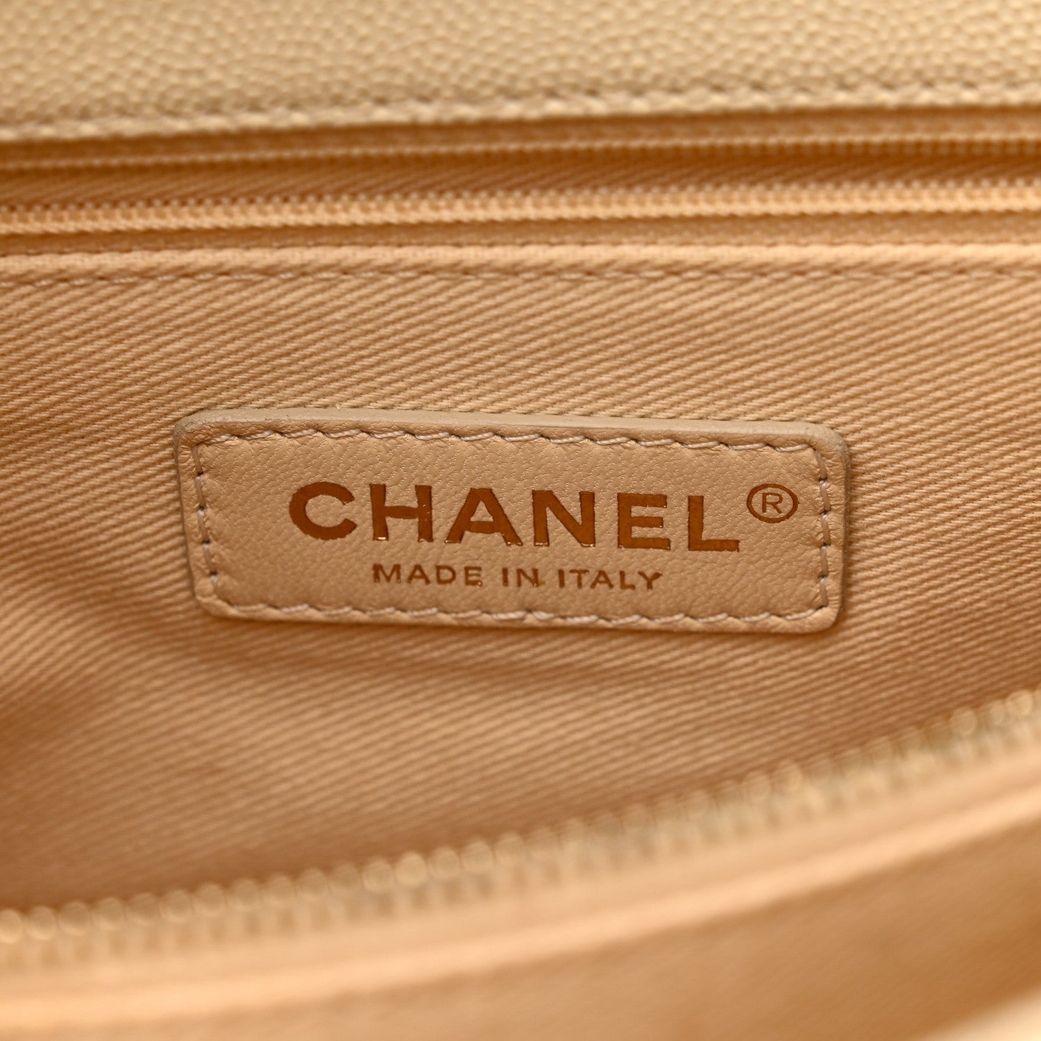 Chanel Caviar Quilted Small Coco Handle Flap White 6 of 10