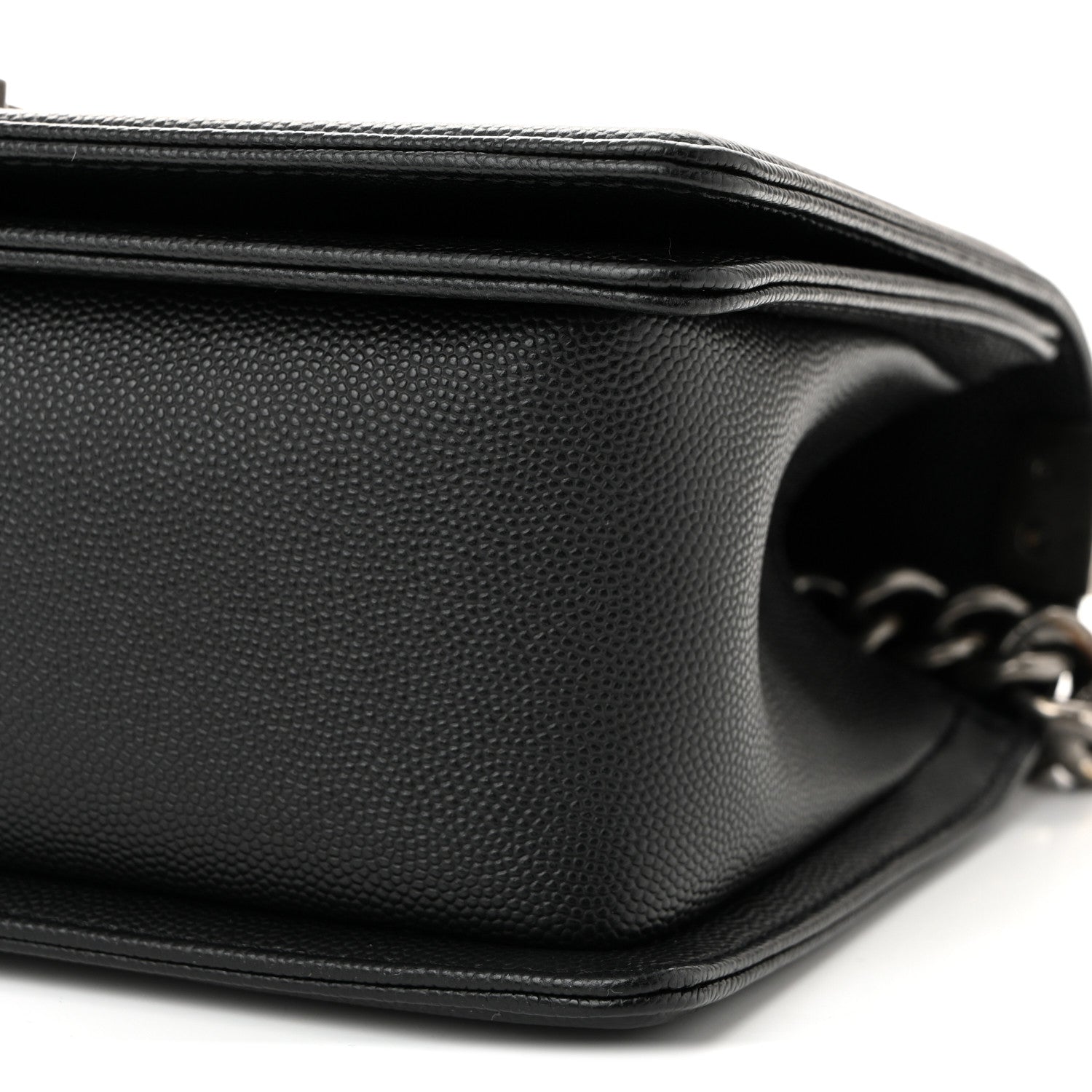 Chanel Caviar Quilted Medium Boy Flap Black 10 of 10