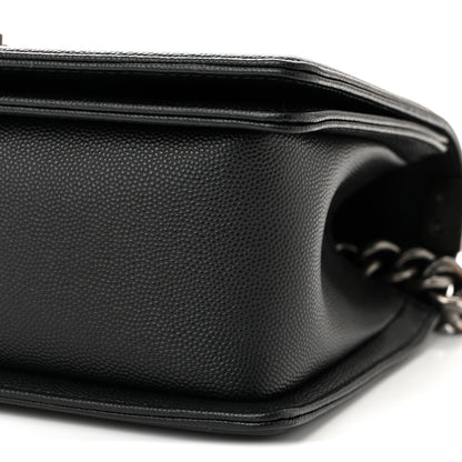 Chanel Caviar Quilted Medium Boy Flap Black 10 of 10