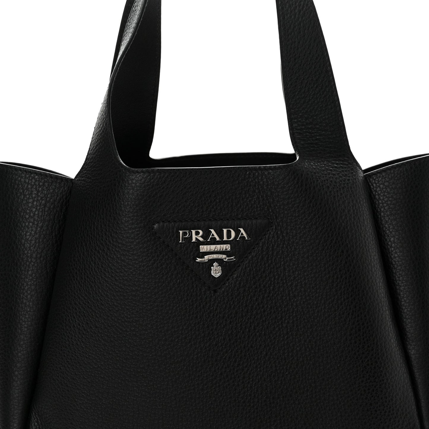 Vitello Daino Soft Medium Dynamique Tote Black