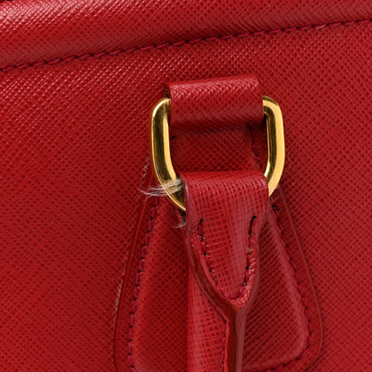 Prada Saffiano Lux Parabole Tote Fuoco 13 of 19