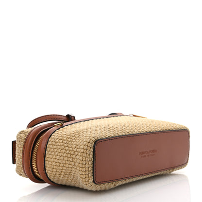 Bottega Veneta Nappa Jute Intrecciato Bang Bang Vanity Case Cane Sugar Light Wood 4 of 10