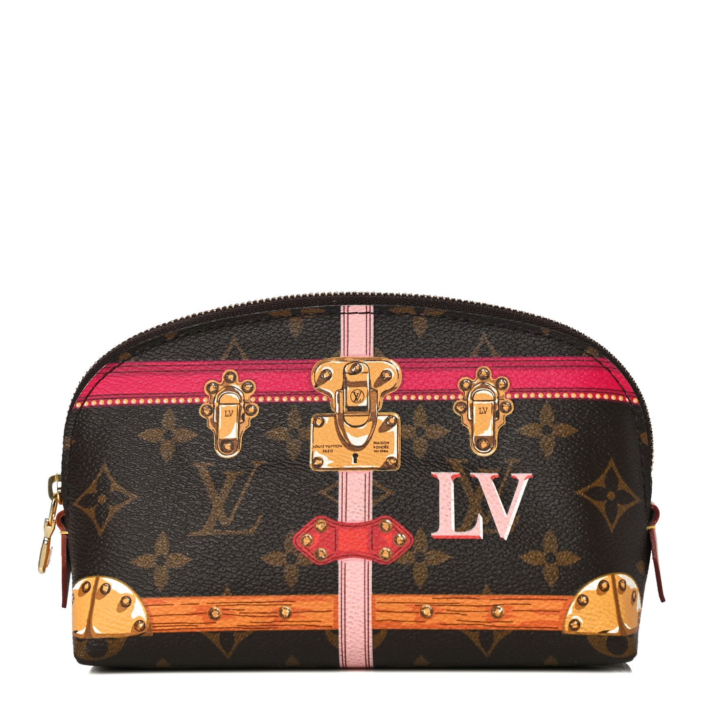 Monogram Summer Trunks Cosmetic Pouch PM