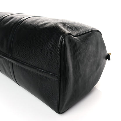 Louis Vuitton Epi Keepall 55 Black 7 of 7