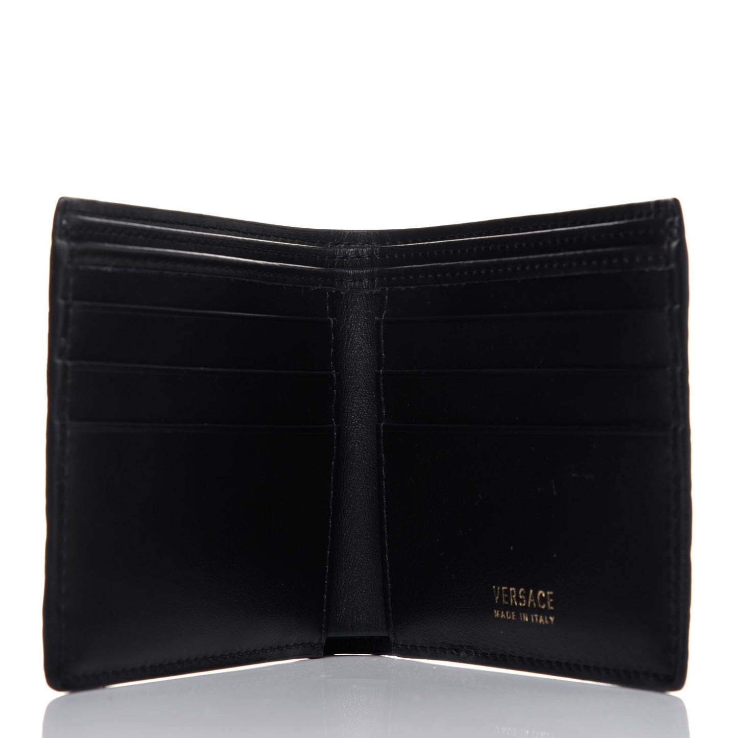 Nappa Logo Bi-Fold Wallet Black