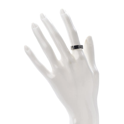 Cartier 18K White Gold 5.5mm LOVE Ring 52 6 2 of 4