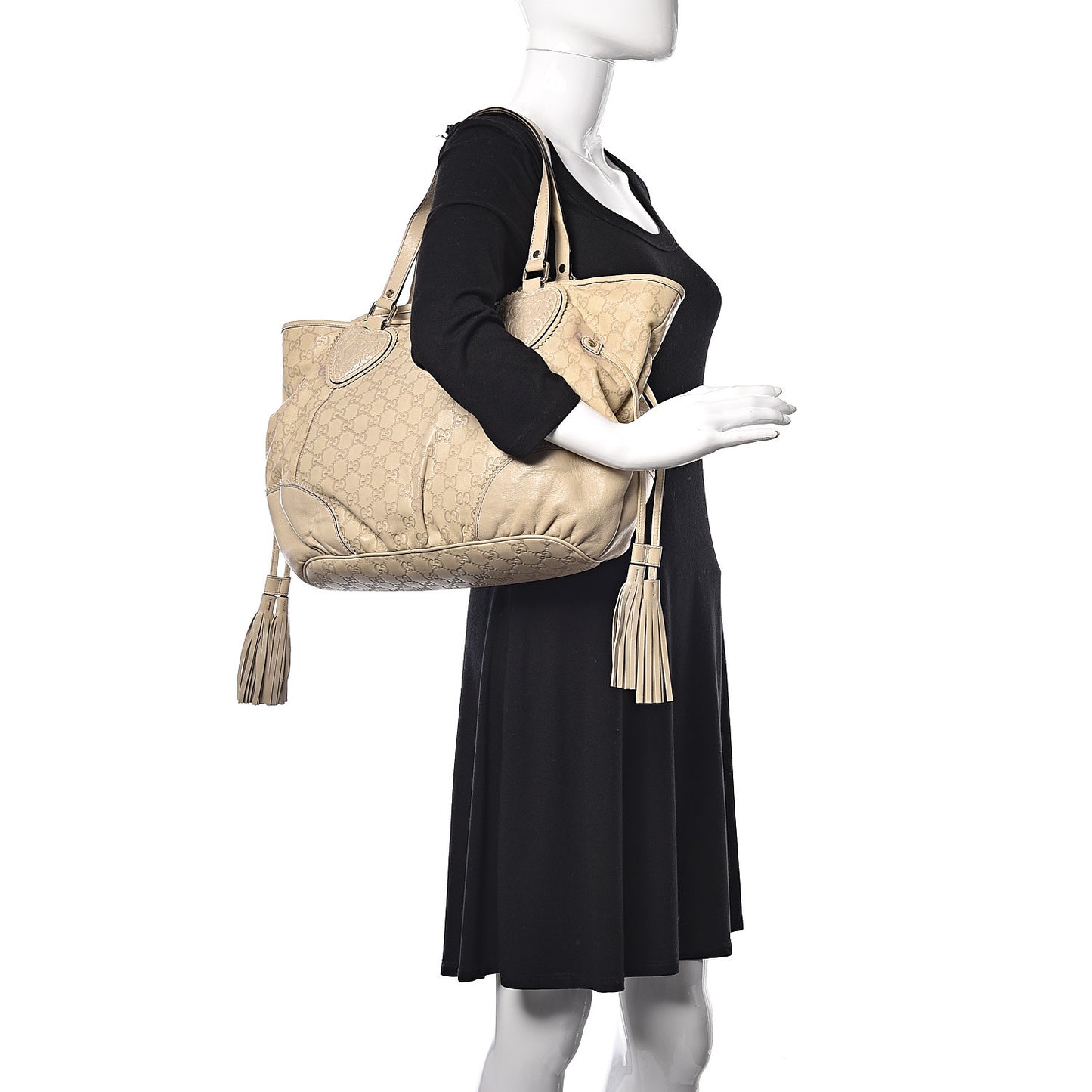 Guccisima Large Tribeca Tote Off White