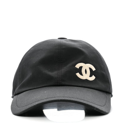 Chanel Cotton CC Cap Hat Black 3 of 13