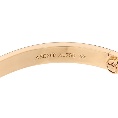 Cartier 18K Yellow Gold LOVE Bracelet 19 5 of 8