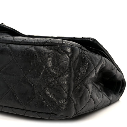 Chanel Metallic Aged Calfskin Quilted 2.55 Reissue 226 Flap So Black 10 of 10