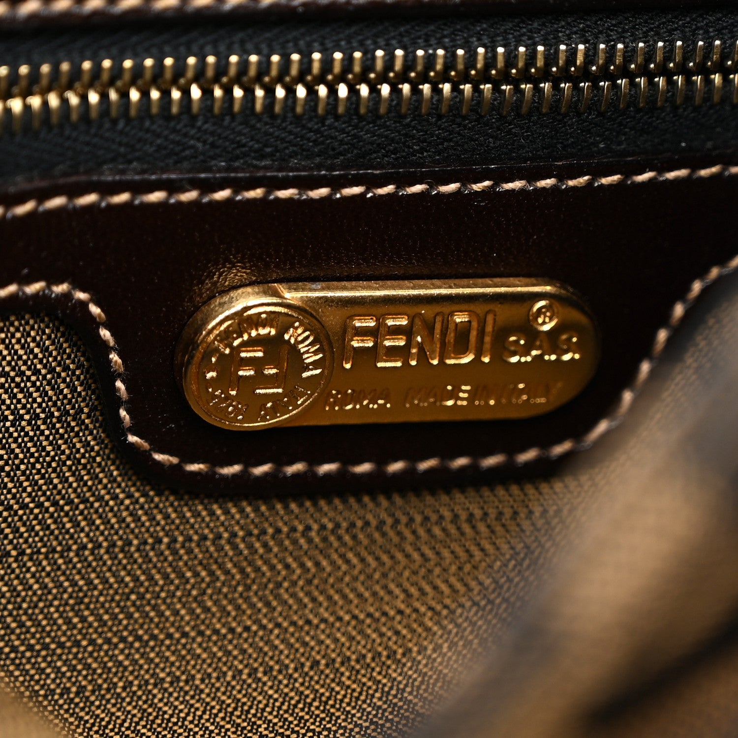 Fendi Zucca Baguette Tobacco 6 of 9