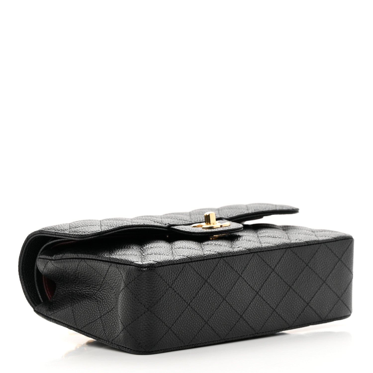 Chanel Caviar Quilted Small Double Flap Black 4 of 17