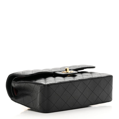 Chanel Caviar Quilted Small Double Flap Black 4 of 17