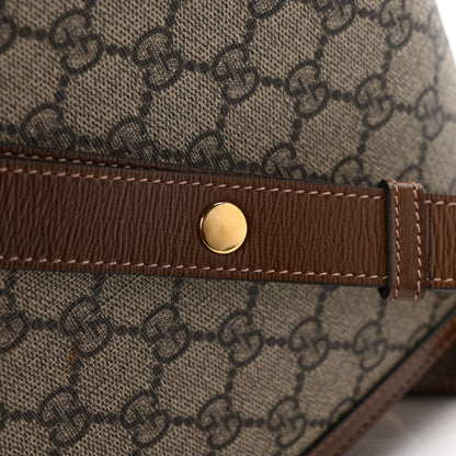 Gucci GG Supreme Monogram Horsebit 1955 Shoulder Bag Beige Brown Sugar 12 of 12