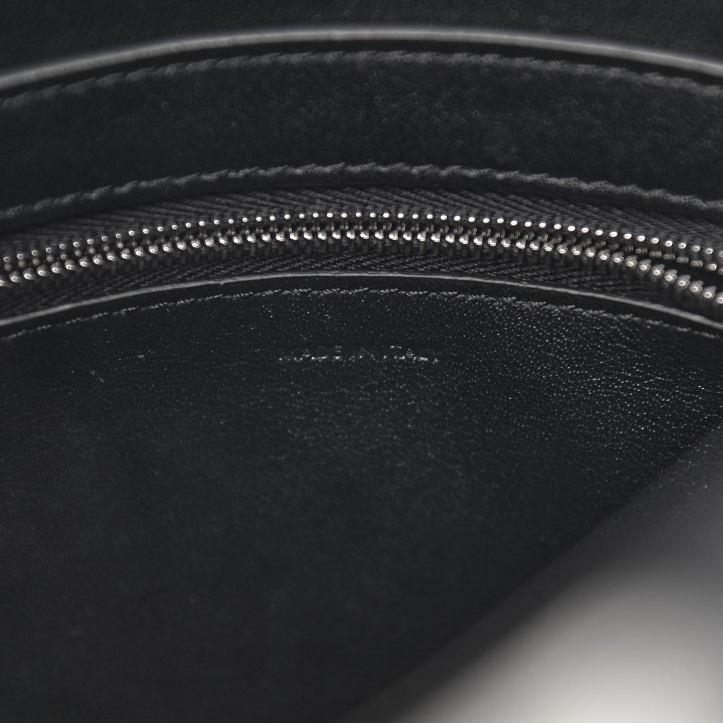 Textured Canvas Small Sangle Bucket Bag Black