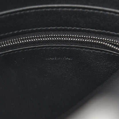 Celine Textured Canvas Small Sangle Bucket Bag Black 7 of 13