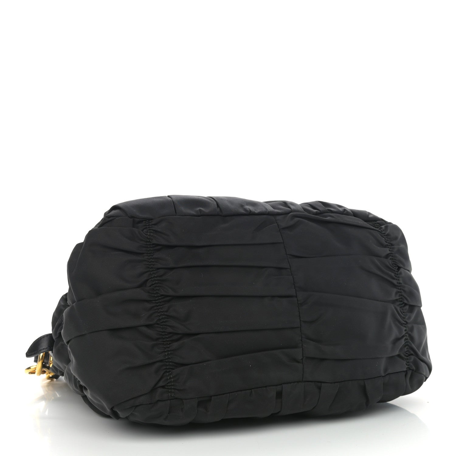 Prada Tessuto Nylon Gaufre Tote Black 4 of 12