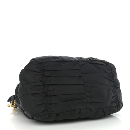 Prada Tessuto Nylon Gaufre Tote Black 4 of 12