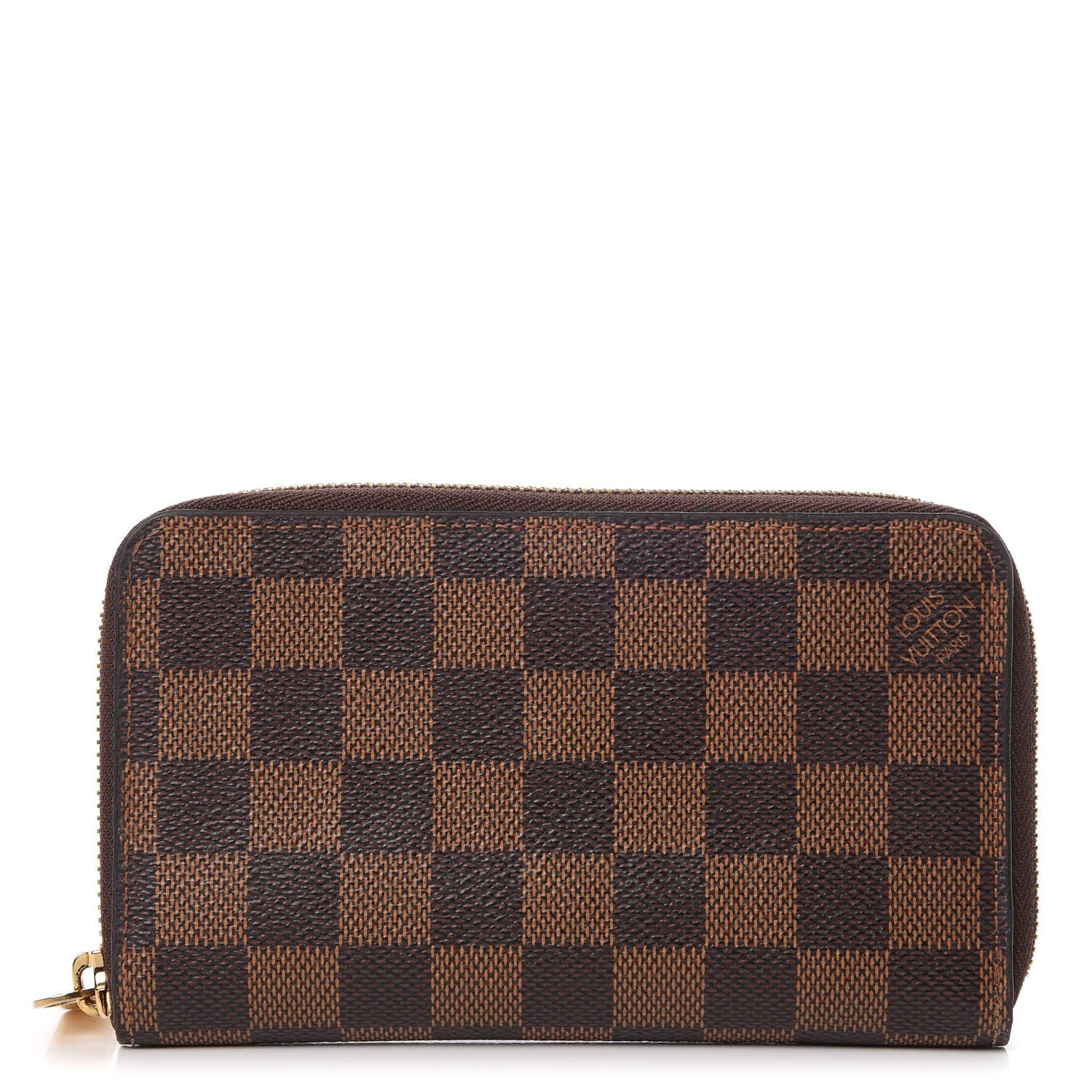 Louis Vuitton Damier Ebene Zippy Compact Wallet 1 of 7